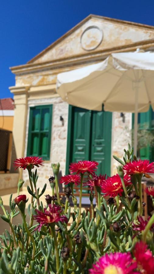 Hypate Villa Chalki Town Bagian luar foto