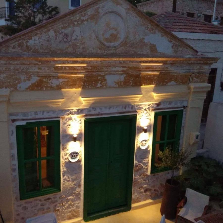 Hypate Villa Chalki Town Bagian luar foto